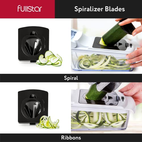 Fullstar The Pro Chopper - Vegetable Chopper and Spiralizer, Food Chopper...